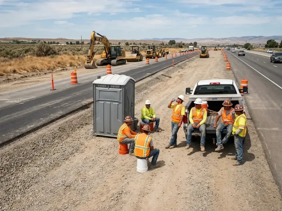 highway-road-construction-crew-007 — frequently asked questions, Porta Potty and Restroom Rentals in Royal Palm Beach, FL